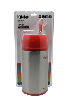 Termo Mate Autocebante Keep Acero Inoxidable 400 Ml Colores - Cooking Store