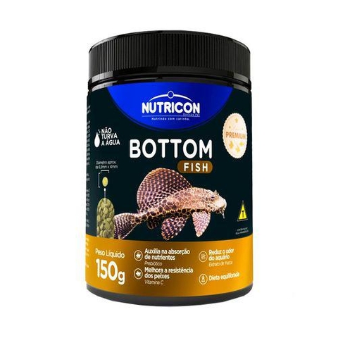 Ração Nutricon Bottom Fish 150g