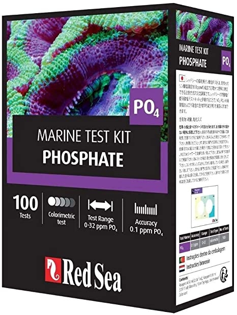 Teste Red Sea Marine Test Kit Phosphate ( PO4 ) - 100 Testes
