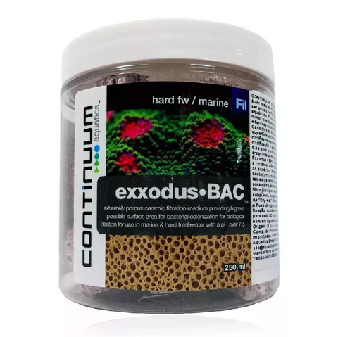 Continuum Exxodus Bac Cubos Bio Filtragem 250 ML