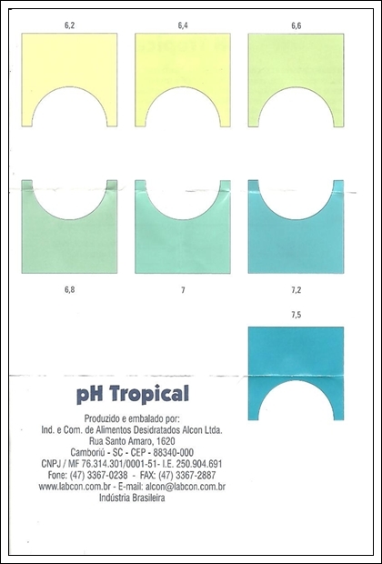 Labcon Teste Ph Tropical Água Doce 15ml