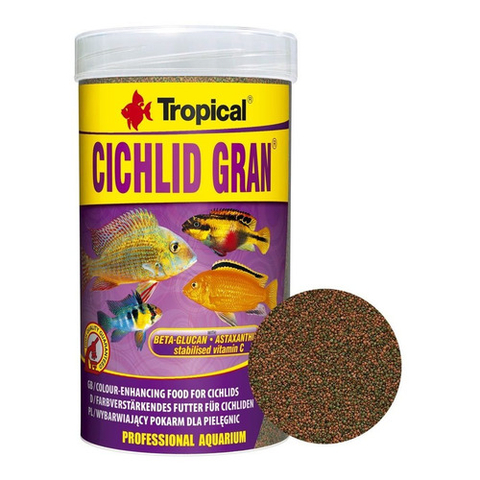 Ração Tropical Cichlid Gran 55g