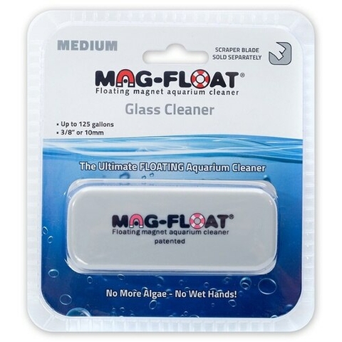 Limpador Magnético Mag-float 125 Aquário Com Vidro Até 10mm