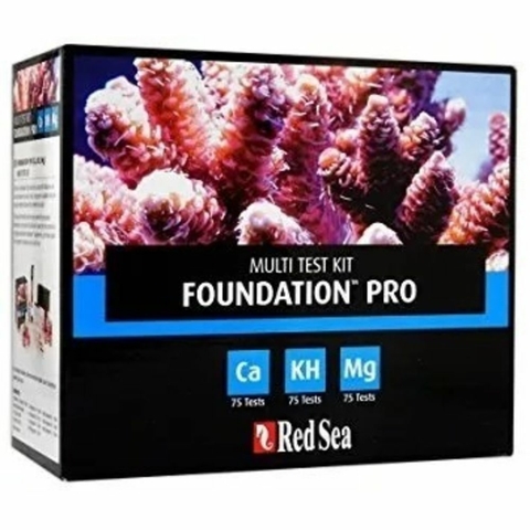 Teste Red Sea Reef Foundation Pro Test Kit (Ca Kh Mg)