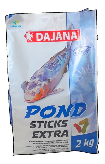 Ração Dajana Pond Sticks Extra 2kg