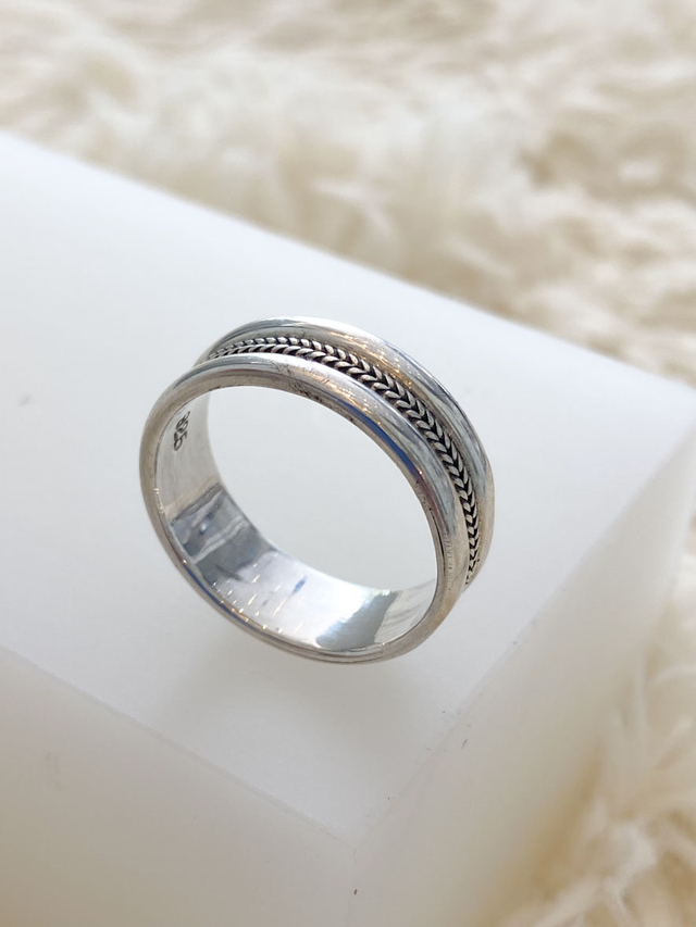 ANILLO PLATA HOMBRE TRENZADO Comprar en zemajoyas