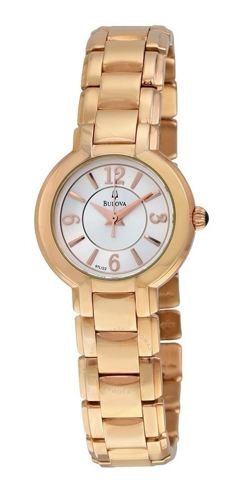 RELOJ BULOVA MUJER CLÁSICO DE CUARZO CON ESFERA 97L122