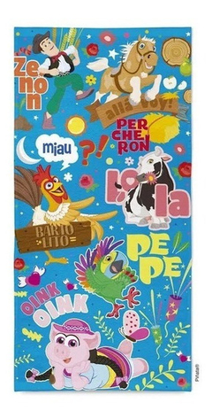 Toallon Infantil PIÑATA Persnajes DISNEY 60x120cm. - tienda online