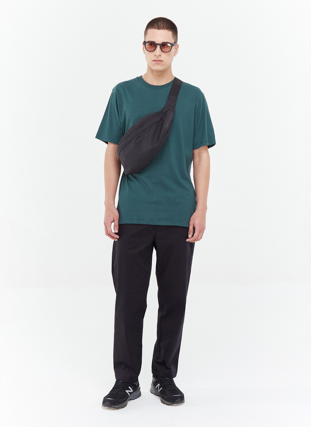 Pantalón Elástico Verano Negro Pantalón Elástico Verano Negro