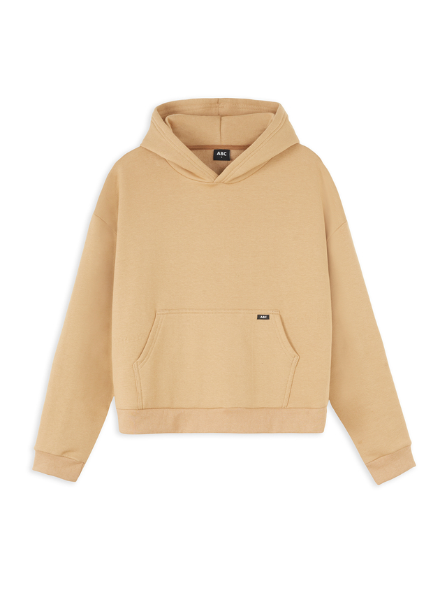 Buzo Cuadrado Capucha Camel Buzo Cuadrado Capucha Camel