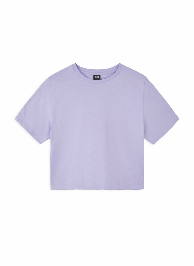 Remera Cuadrada Lila Remera Cuadrada Lila