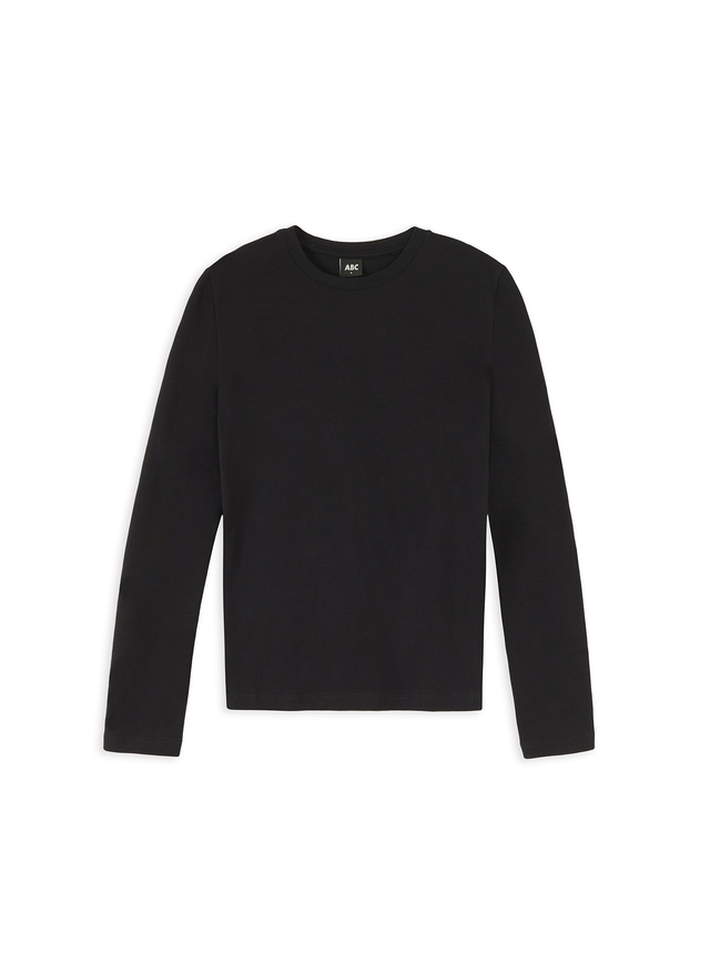 Remera ML Strech Negra Remera ML Strech Negra