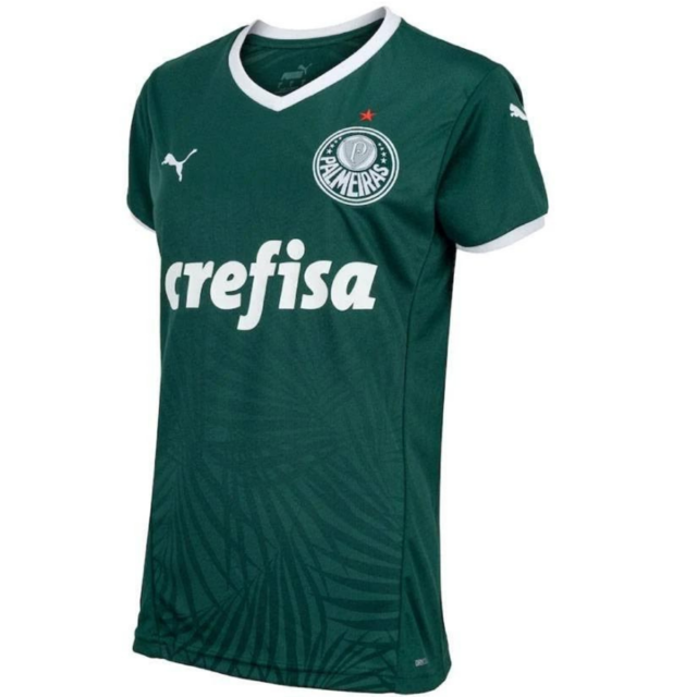 Camisa Palmeiras I Torcedor Puma Feminina Verde