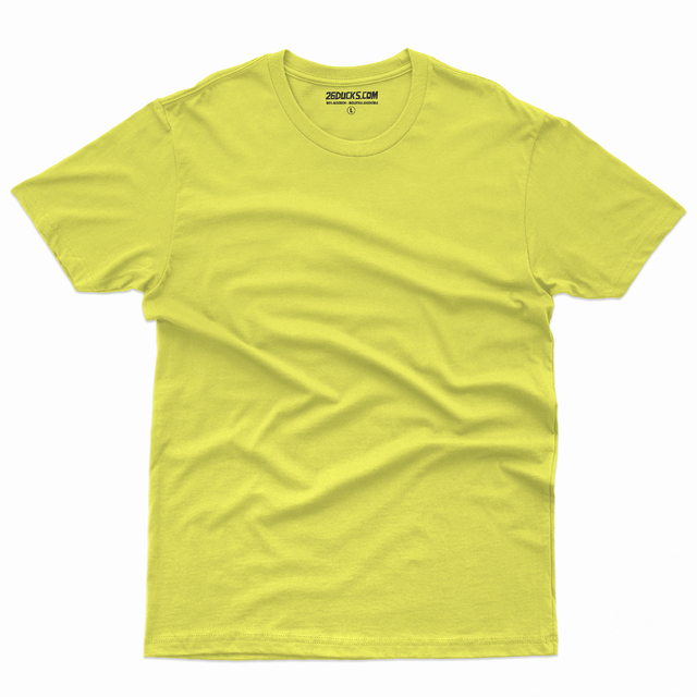 REMERA AMARILLA LISA Comprar en 26DUCKS REMERAS