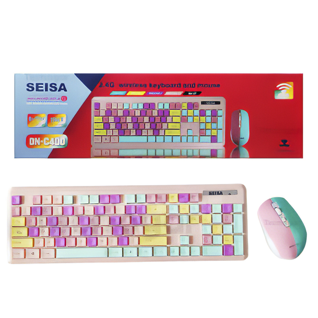 Teclado Mouse Inalambrico Seisa DN C400