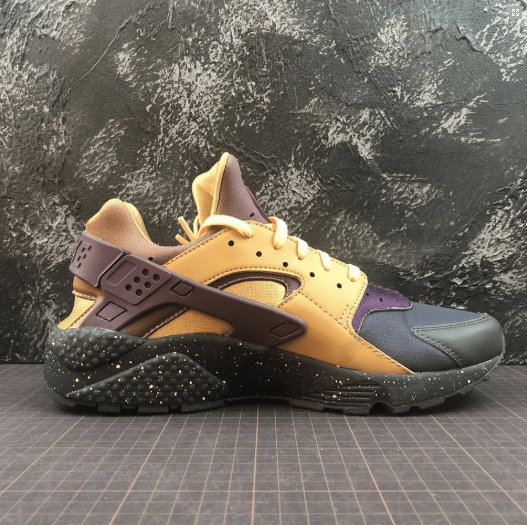 Nike Air Huarache Run Prm Anthracite Pro Purple