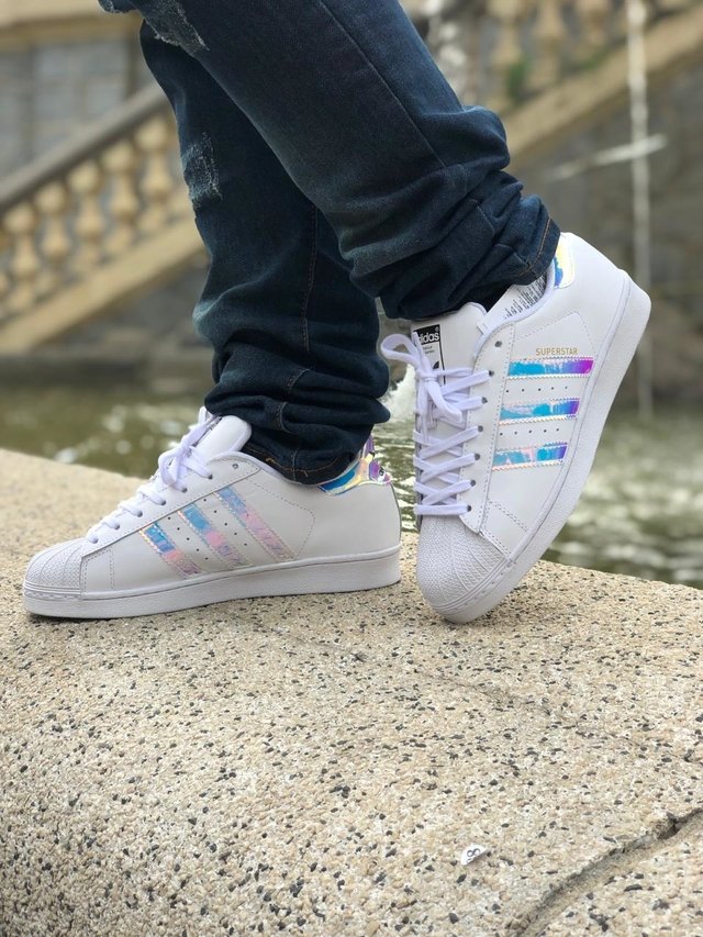 ADIDAS SUPERSTAR HOLOGRÁFICO - Outlet br premium