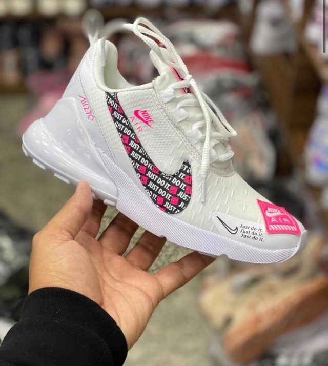 NIKE AIR MAX 270 JUST DO IT BRANCO