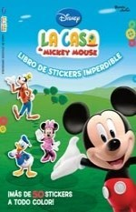 CASA DE MICKEY MOUSE LIBRO DE STICKERS IMPERDIBLE DE DISNEY