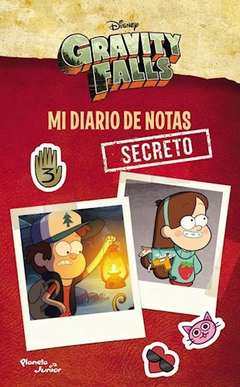 GRAVITY FALLS MI DIARIO DE NOTAS SECRETO DE DISNEY