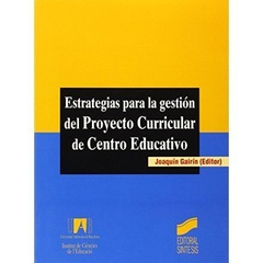 ESTRATEGIAS PARA LA GESTION DEL PROYECTO CURRICULAR DE DE