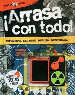 ARRASA CON TODO ESTAMPA ESCRIBE DIBUJA DESTROZA (COSAS DE CHICOS) (CARTONE) DE VV.AA.