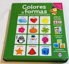 COLOR Y FORMAS 12 LIBRITOS PARA APRENDER LOS PRIMEROS C ONCEPTOS (CARTONE)