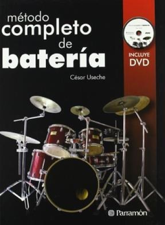 METODO COMPLETO DE BATERIA [INCLUYE DVD] (CARTONE) DE USECHE CESAR