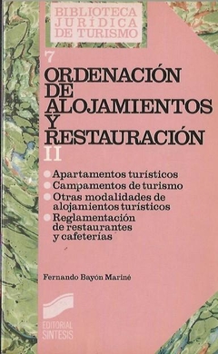 ORDENACION ALOJAMIENTOS Y R. I DE VV.AA.