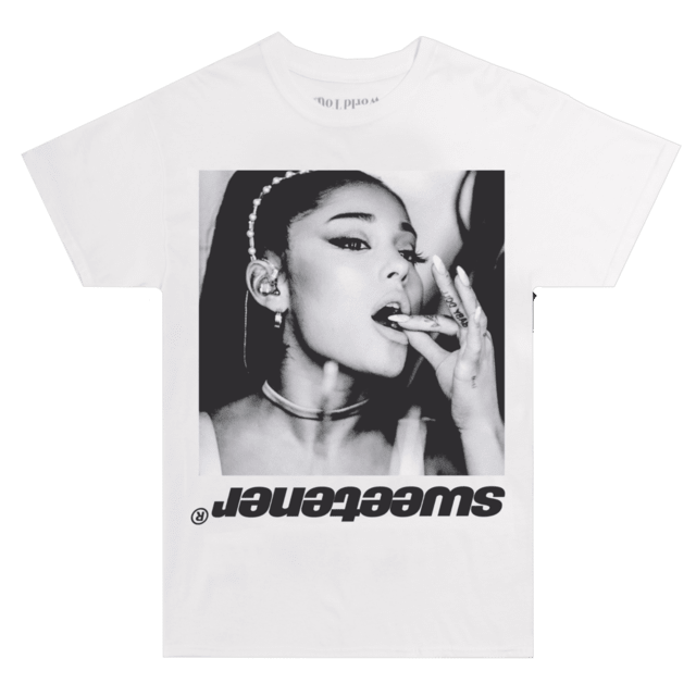 Remera Ariana Grande Sweetener Blanca
