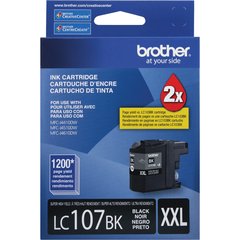 Cartucho de tinta inkjet original Brother LC107BK XXL