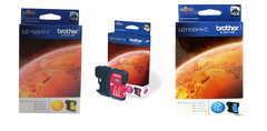 Cartuchos de tinta inkjet originales Brother LC1100HY (Delivery Pack 3 colores)