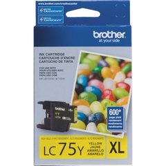 Cartucho de tinta inkjet original Brother LC75Y XL