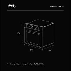 Horno electrico Ruphay VIII de TST - Loderaggio