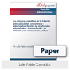 Paper: Los principios específicos de la licitación pública (igualdad, concurrencia y publicidad), el derecho de los oferentes, autoexcluidos y terceros frente a su violación y las consecuencias jurídicas