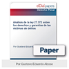 Paper: Análisis de la ley 27.372 sobre los derechos y garantías de las víctimas de delitos