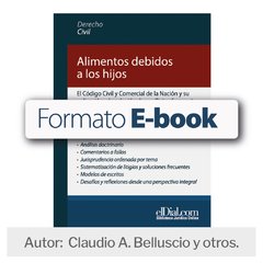 E book: Alimentos Debidos a los hijos