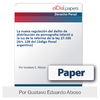 Paper: La nueva regulación del delito de distribución de pornografía infantil a la luz de la reforma de la ley 27.436 (Art. 128 del Código Penal argentino)