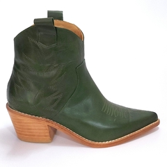 Botas Texanas Cortas Bordada Quica Laguna - comprar online