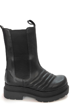 Borcegos Botas Elastico Plataforma Cuero Quica Sureño