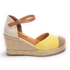 Imagen de Espadrilles Alpargatas Taco Chino Sandalias Plataforma Yute Quica Ceibas