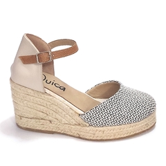 Espadrilles Alpargatas Taco Chino Sandalias Plataforma Yute Quica Ceibas - comprar online