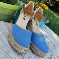 Espadrilles Alpargatas Taco Chino Sandalias Plataforma Yute Quica Ceibas - tienda online