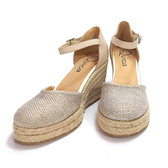 Espadrilles Alpargatas Taco Chino Sandalias Plataforma Yute Quica Ceibas - Quica