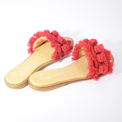 Sandalias Cuero Macramé Espadrilles Chanclas Quica Lomitas - comprar online