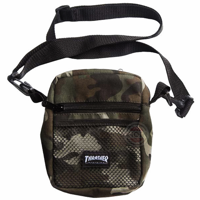 Shoulder clearance bag thrasher