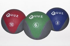 PELOTA MEDICINAL/MEDICINE BALL CON PIQUE 8 Kg QUUZ - comprar online