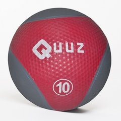 PELOTA MEDICINAL/MEDICINE BALL CON PIQUE 10 Kg QUUZ