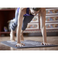 Imagen de Colchoneta Yoga Pilates Mat 10mm Gaiam Essentials con Porta Mat