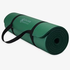 Colchoneta Yoga Pilates Mat 10mm Gaiam Essentials con Porta Mat - comprar online
